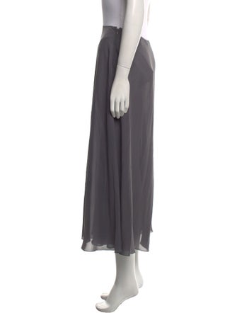Christian Dior Silk Midi Length Skirt
