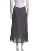 Christian Dior Silk Midi Length Skirt