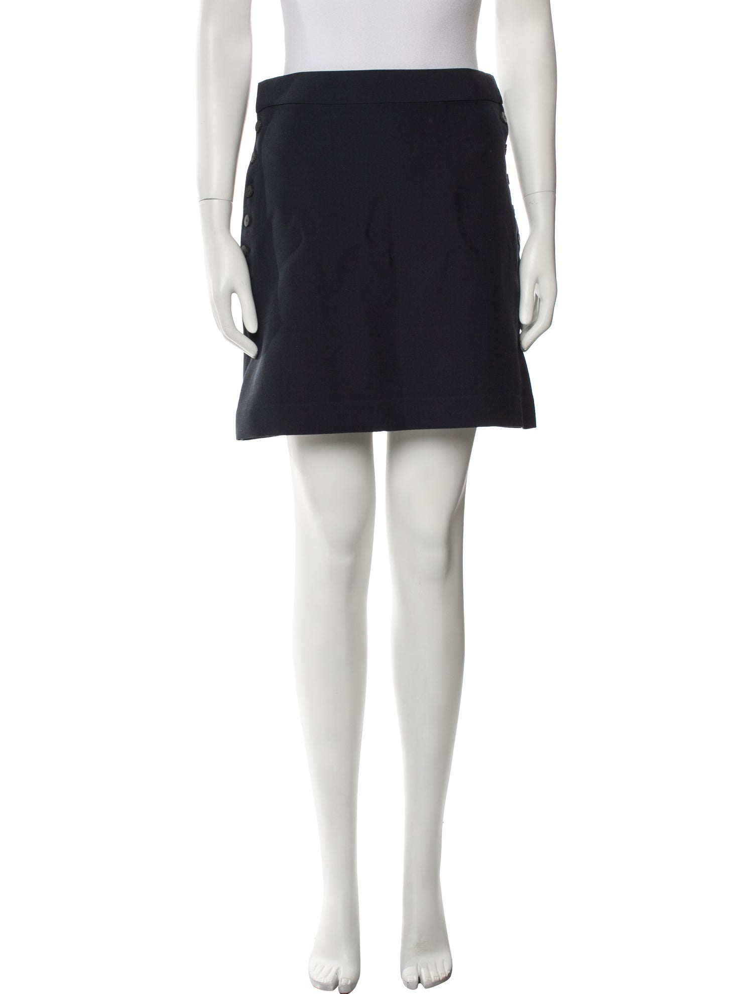 Christian Dior Wool Mini Skirt