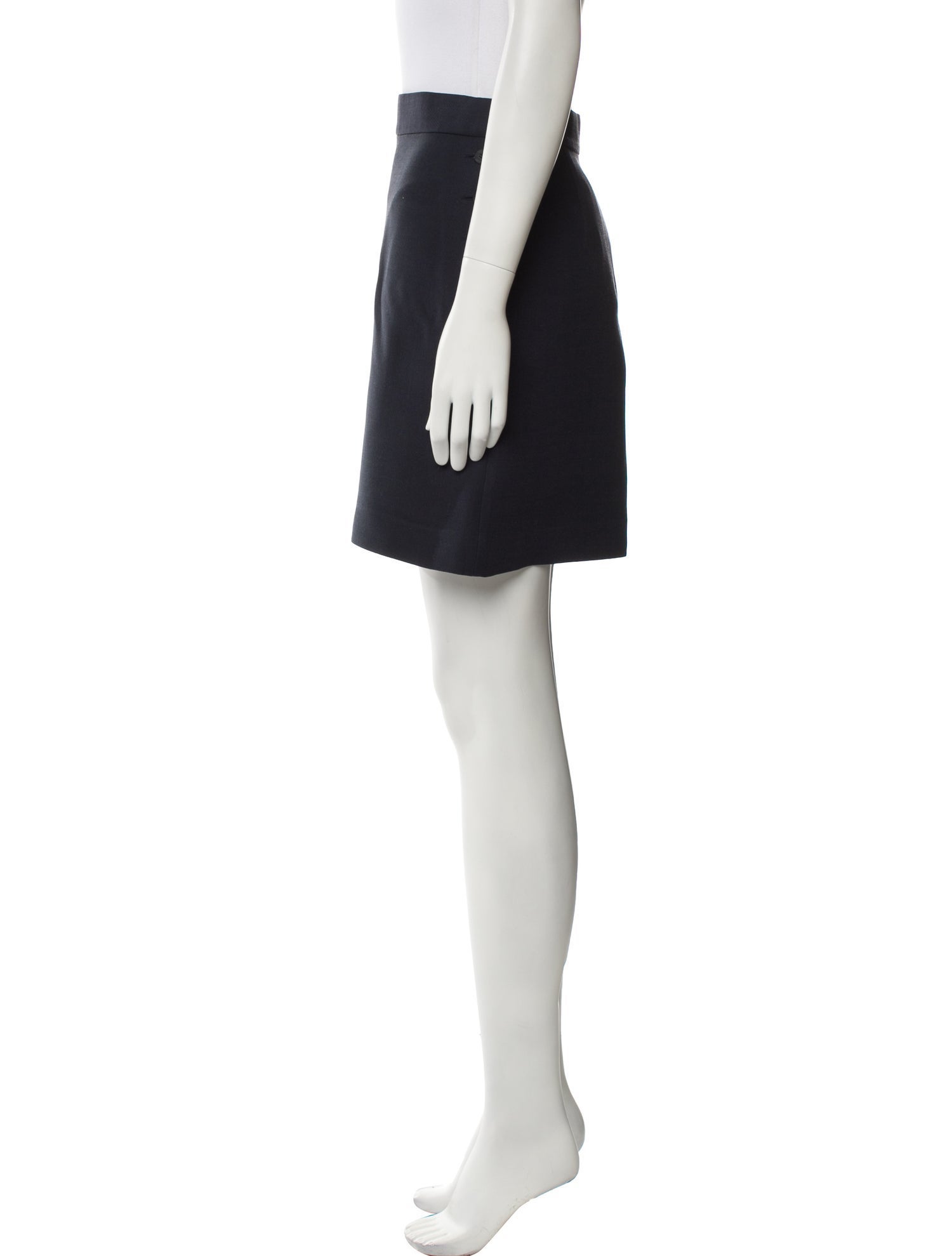 Christian Dior Wool Mini Skirt
