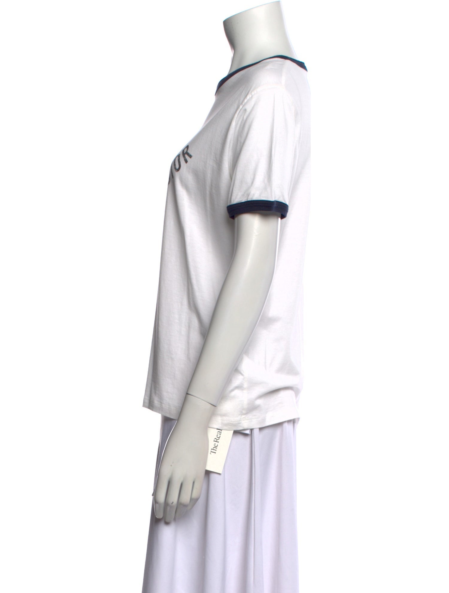 Christian Dior Graphic Print Crew Neck T-Shirt