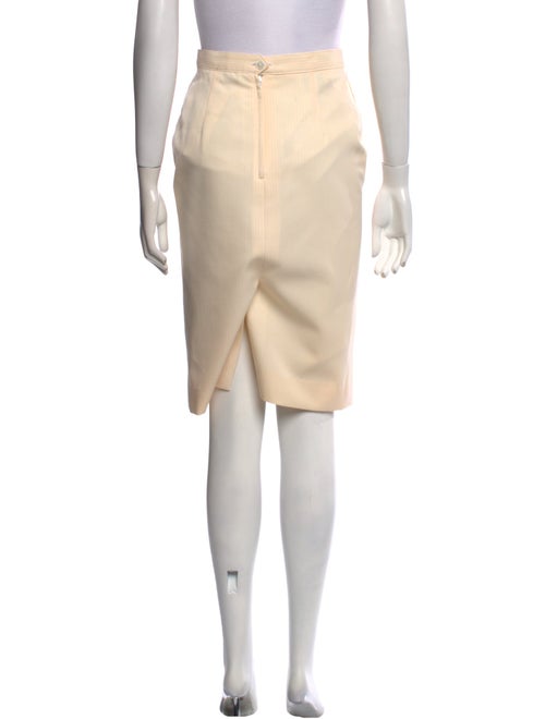 Christian Dior Late 1980's - Early 1990's Knee-Length Skirt