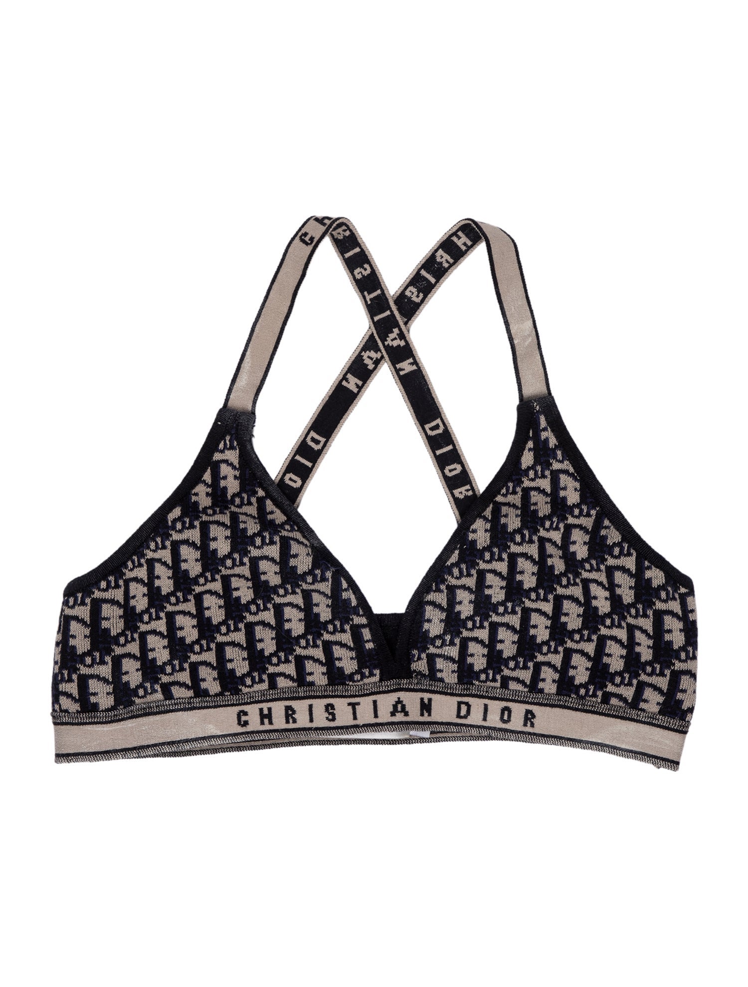 Christian Dior 2021 Printed Crop Top
