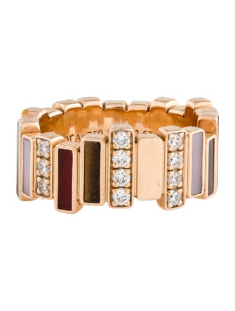 Christian Dior 18K Diamond & Multistone GEM DIOR Ring