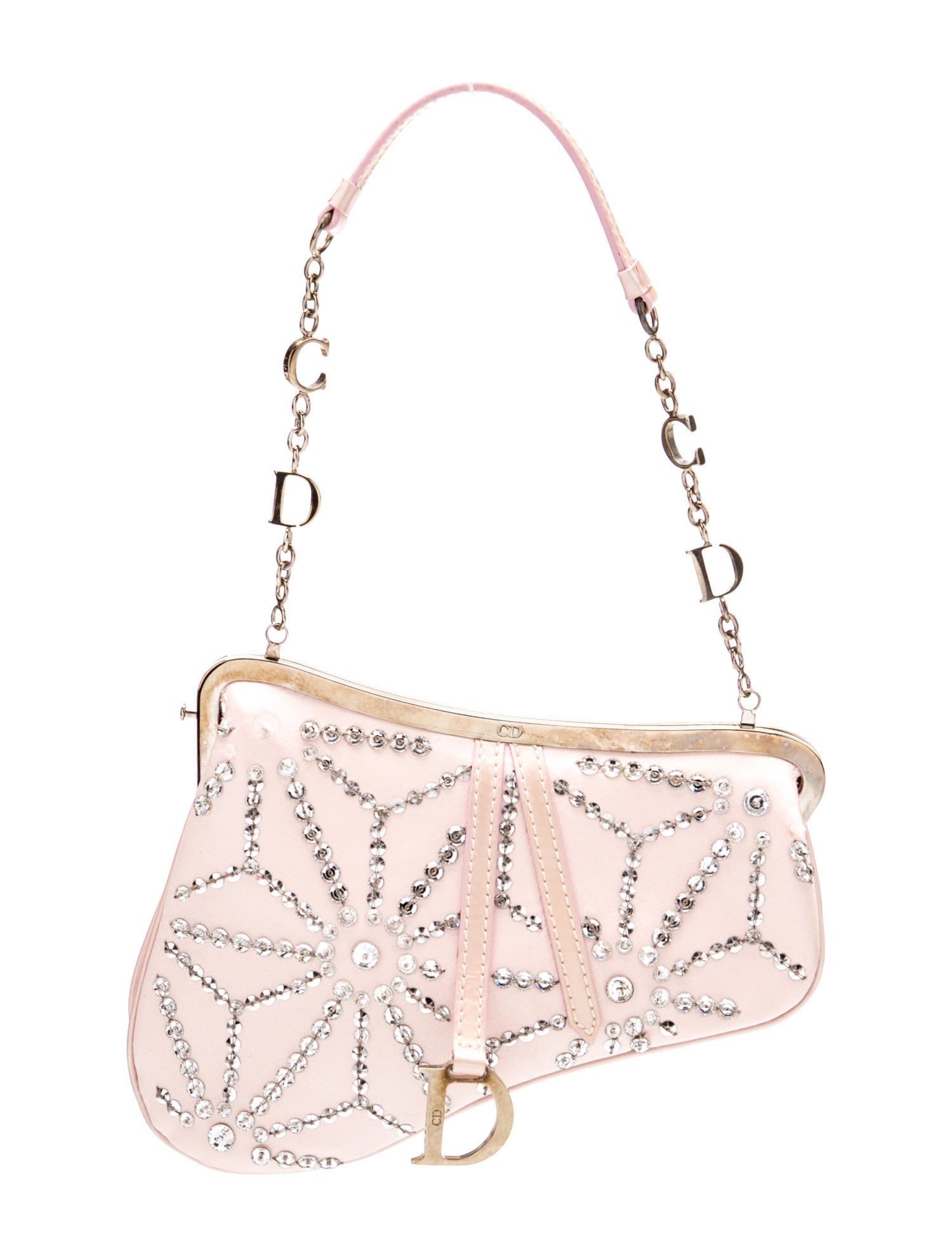 Christian Dior Satin Saddle Vintage