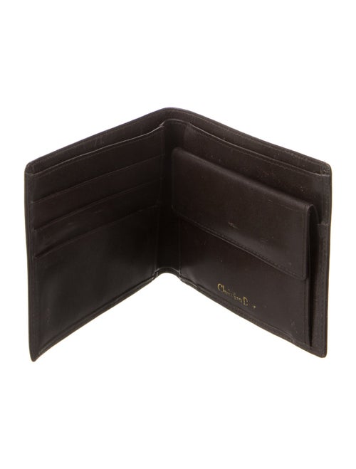 Christian Dior Leather Bifold Wallet