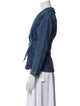 Christian Dior Denim Shawl Neck Jacket