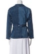 Christian Dior Denim Shawl Neck Jacket
