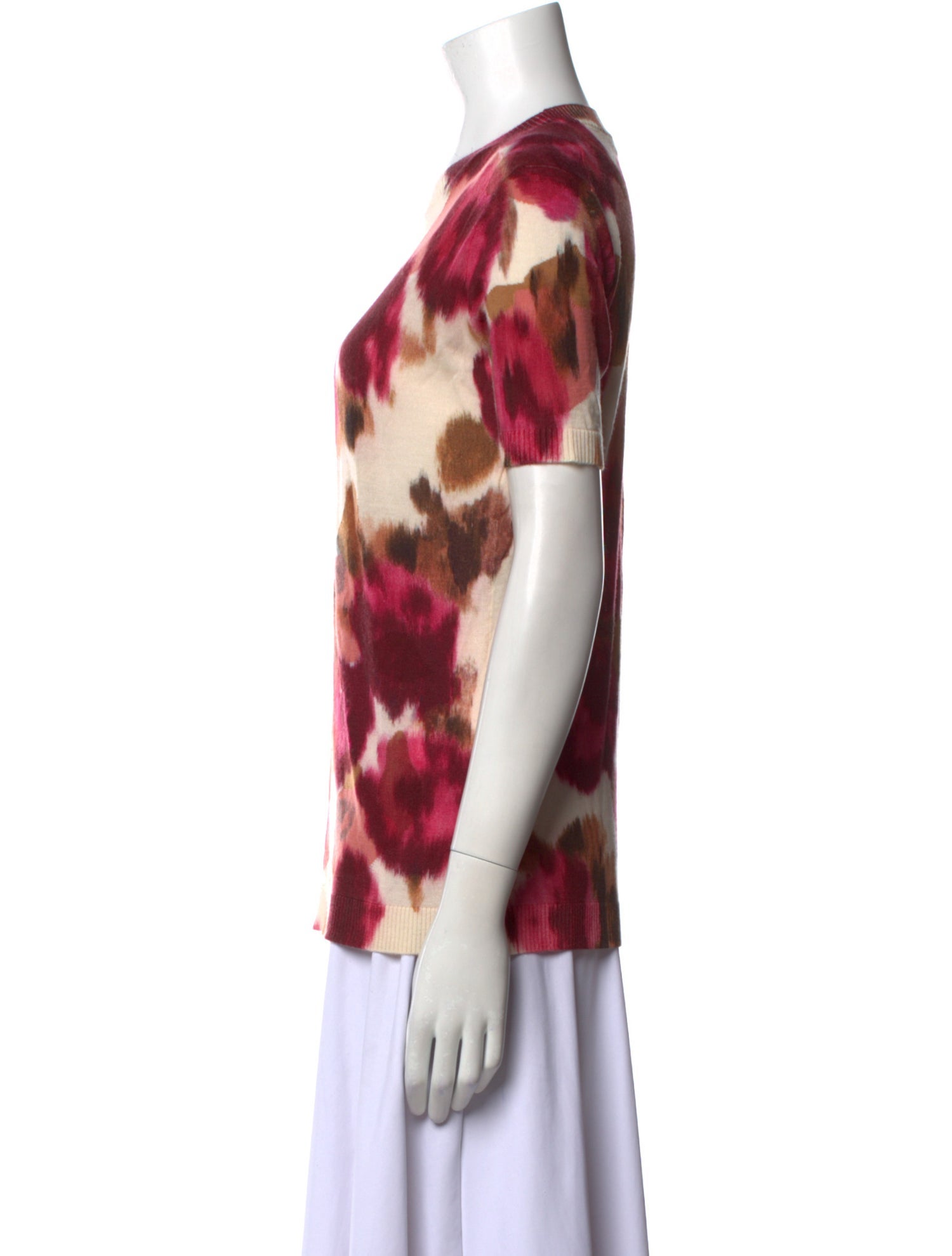 Christian Dior Cashmere Printed T-Shirt