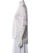 Christian Dior Three-Quarter Sleeve Button-Up Top