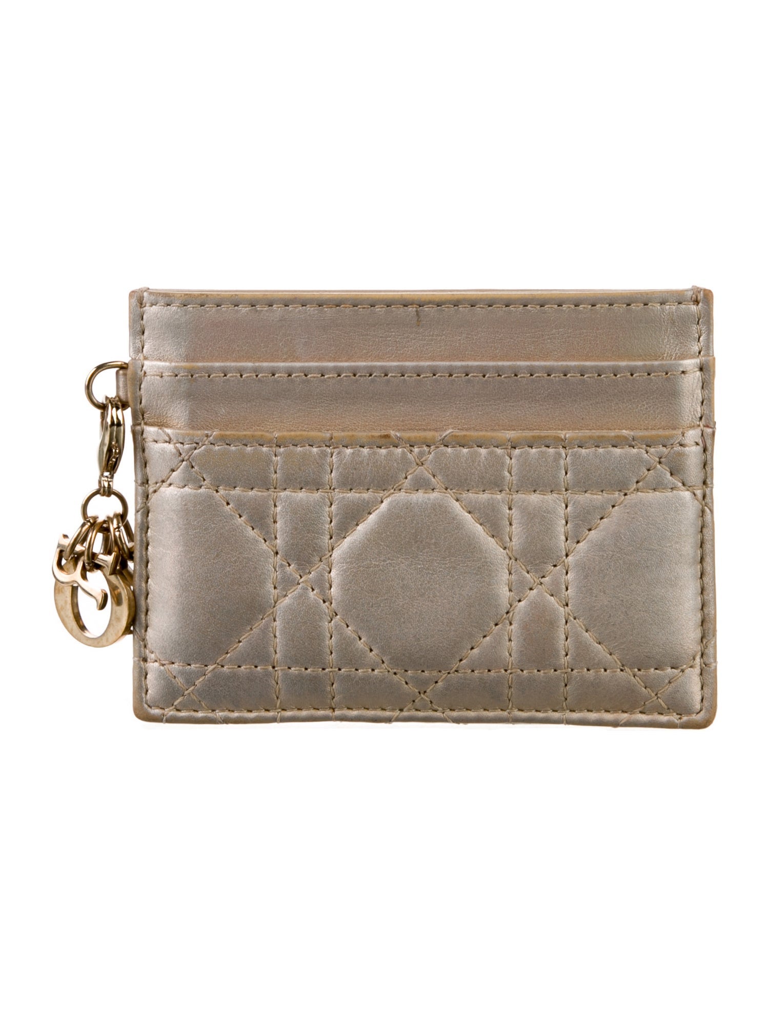 Christian Dior 2023 Lady Dior Freesia Card Holder Card Holder