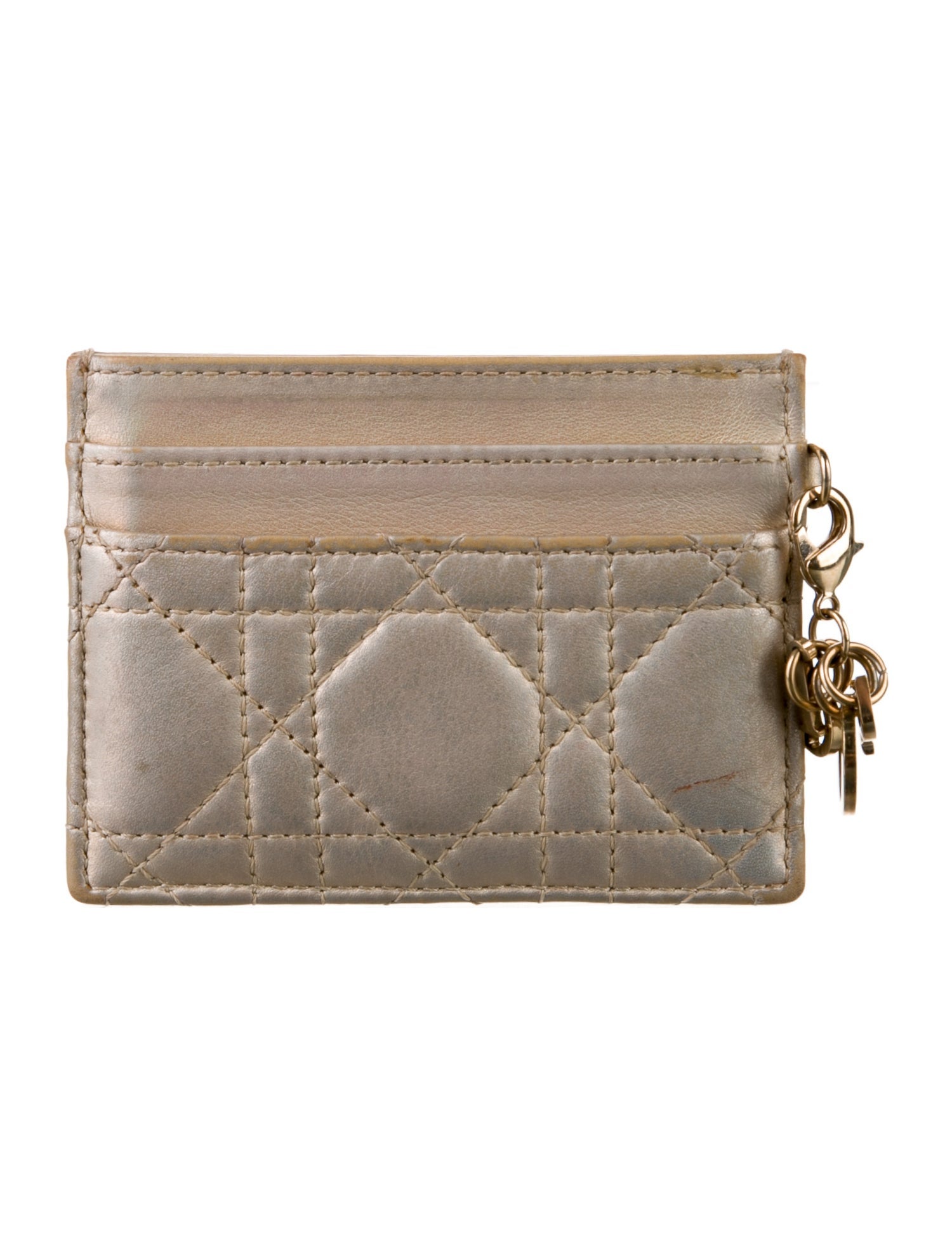 Christian Dior 2023 Lady Dior Freesia Card Holder Card Holder