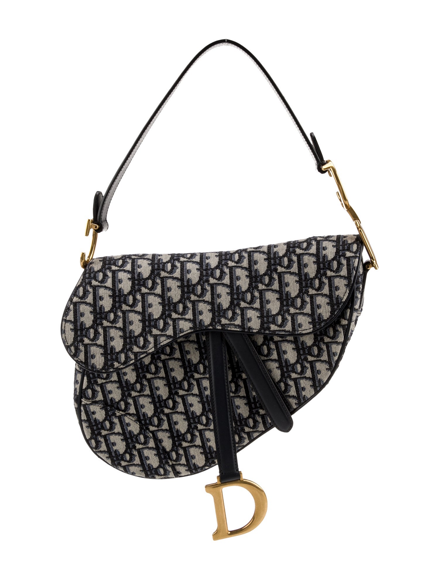 Christian Dior Oblique Jacquard Oblique Saddle