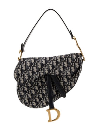 Christian Dior Oblique Jacquard Oblique Saddle