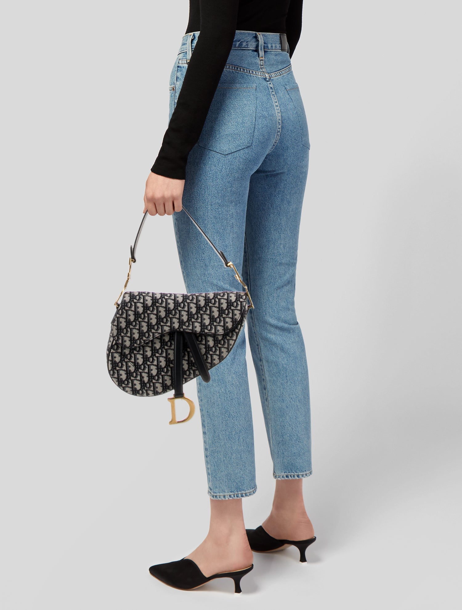 Christian Dior Oblique Jacquard Oblique Saddle