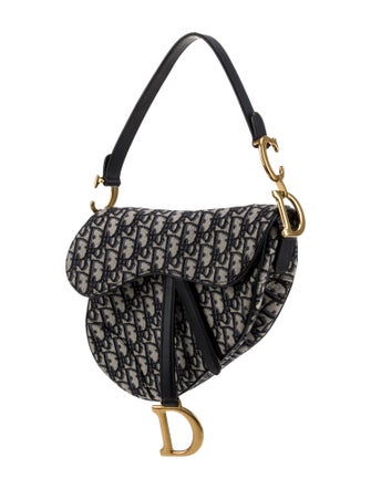 Christian Dior Oblique Jacquard Oblique Saddle