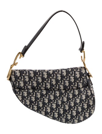 Christian Dior Oblique Jacquard Oblique Saddle
