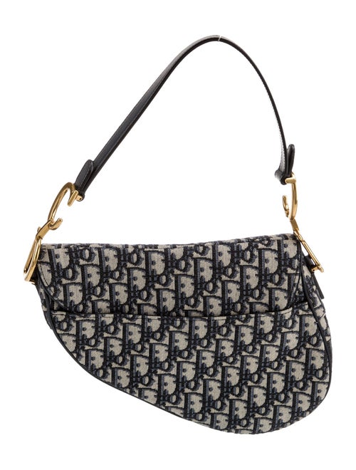 Christian Dior Oblique Jacquard Oblique Saddle
