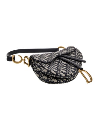 Christian Dior Oblique Jacquard Oblique Saddle