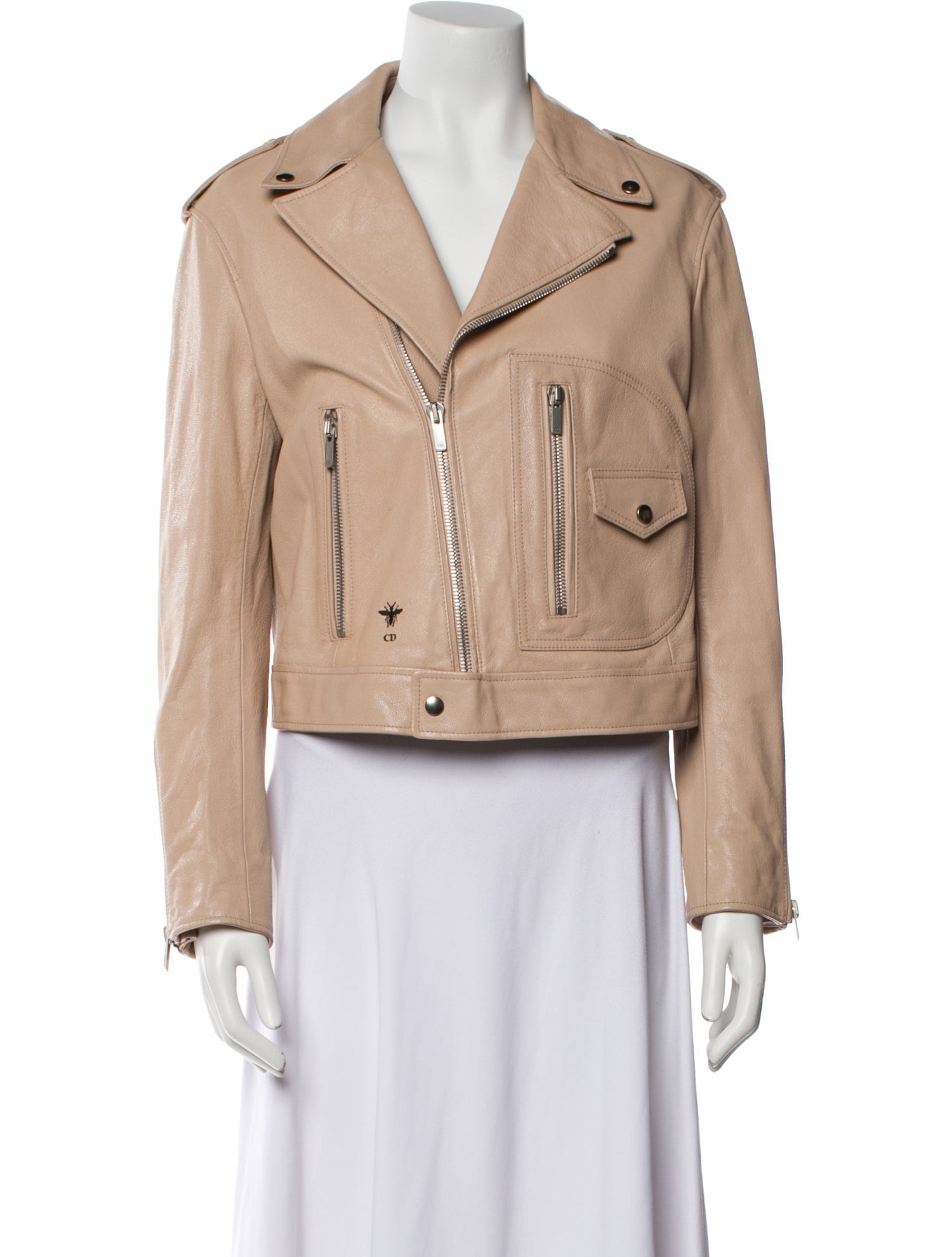 Christian Dior Leather Biker Jacket