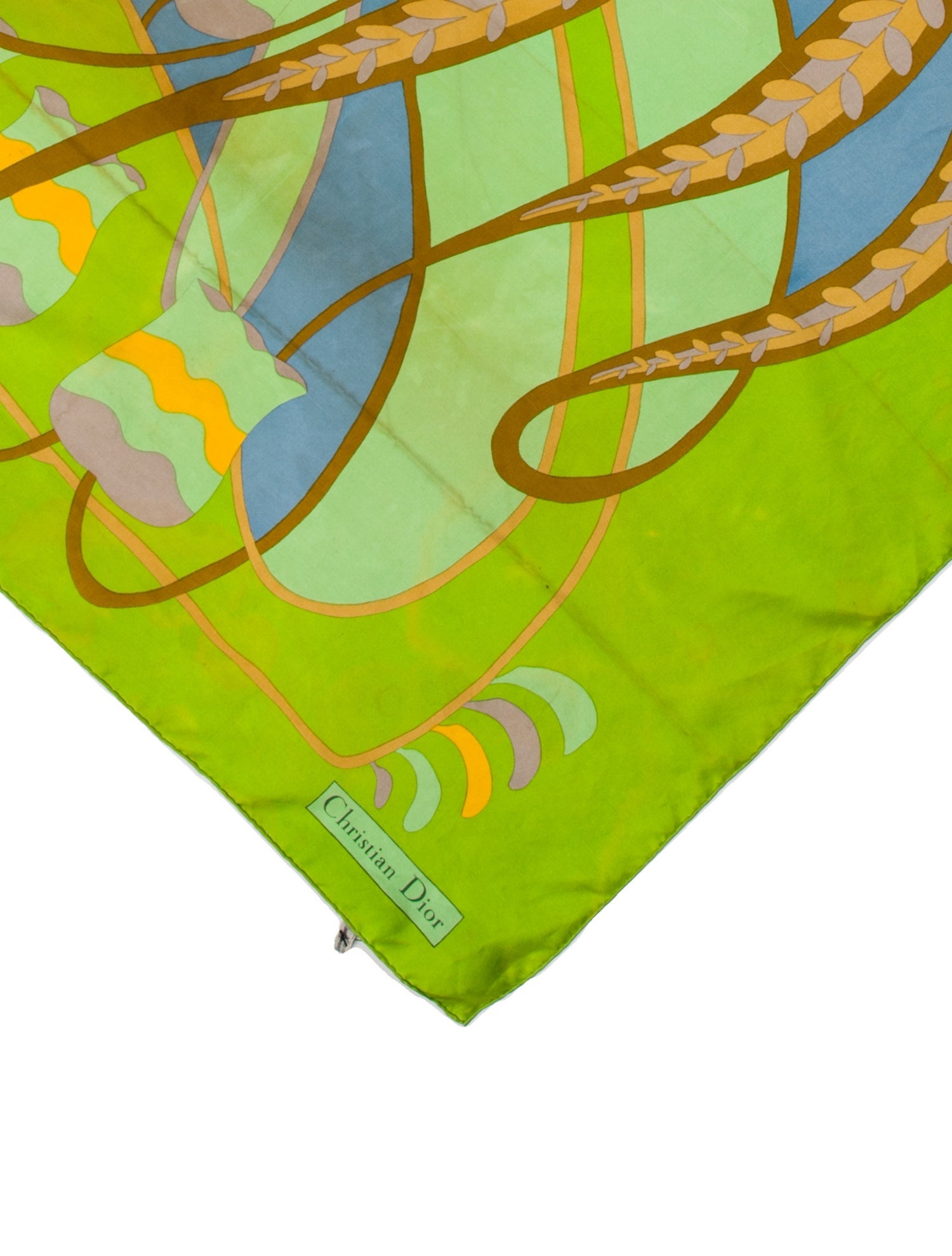 Christian Dior Silk Vintage Scarf