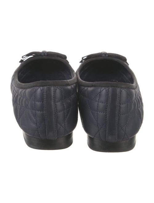 Christian Dior Cannage Pattern Leather Flats