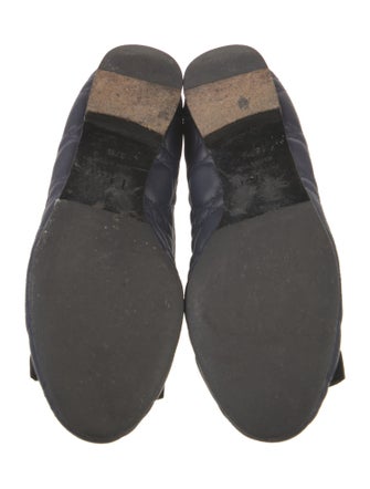 Christian Dior Cannage Pattern Leather Flats