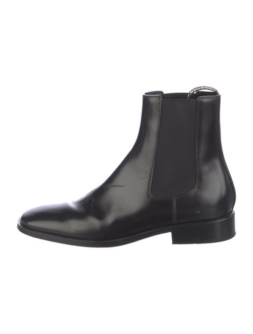 Christian Dior Patent Leather Chelsea Boots