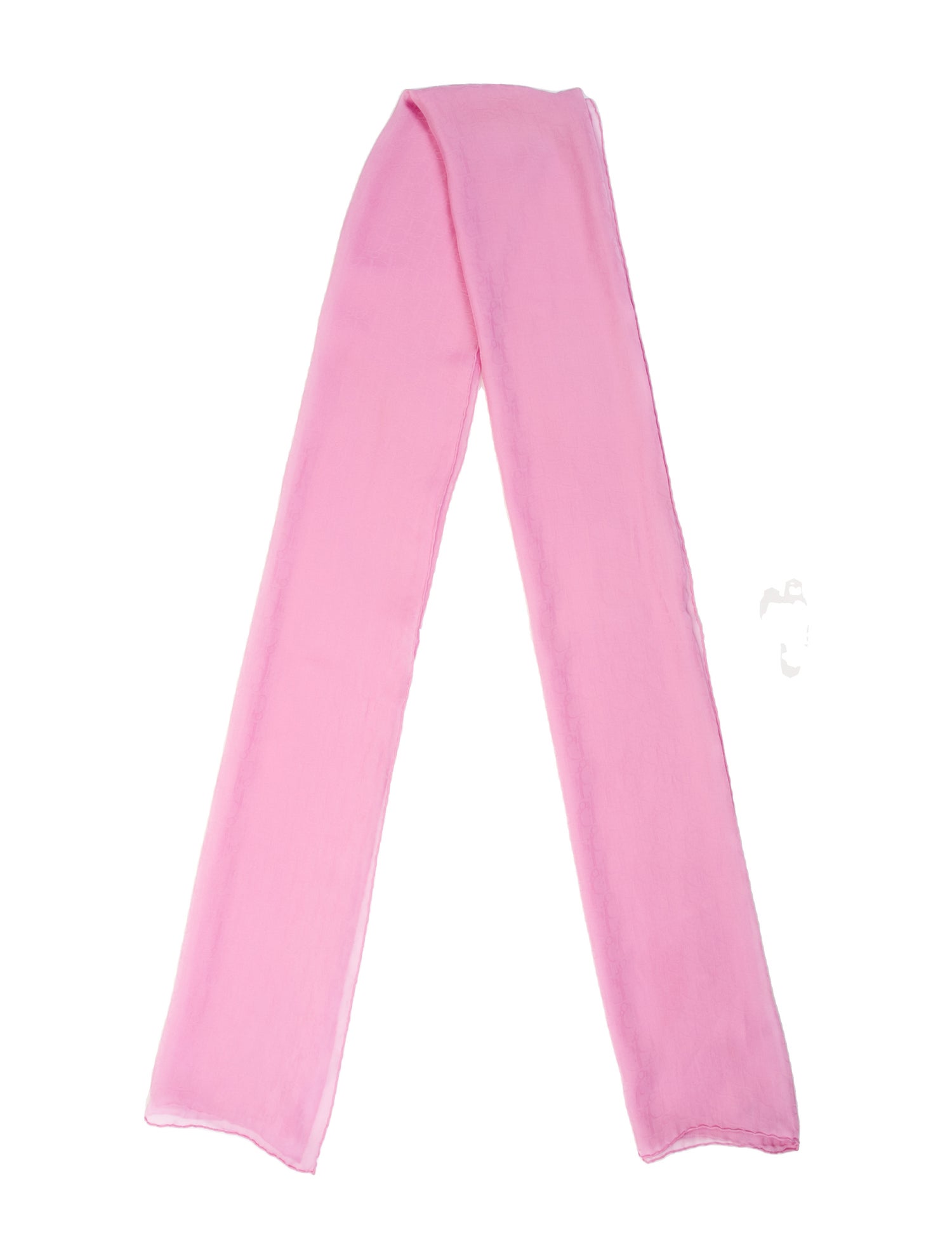 Christian Dior Silk Diorissimo Pattern Scarf