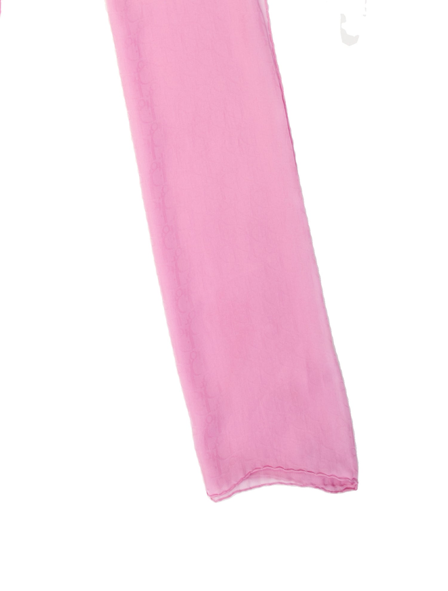 Christian Dior Silk Diorissimo Pattern Scarf