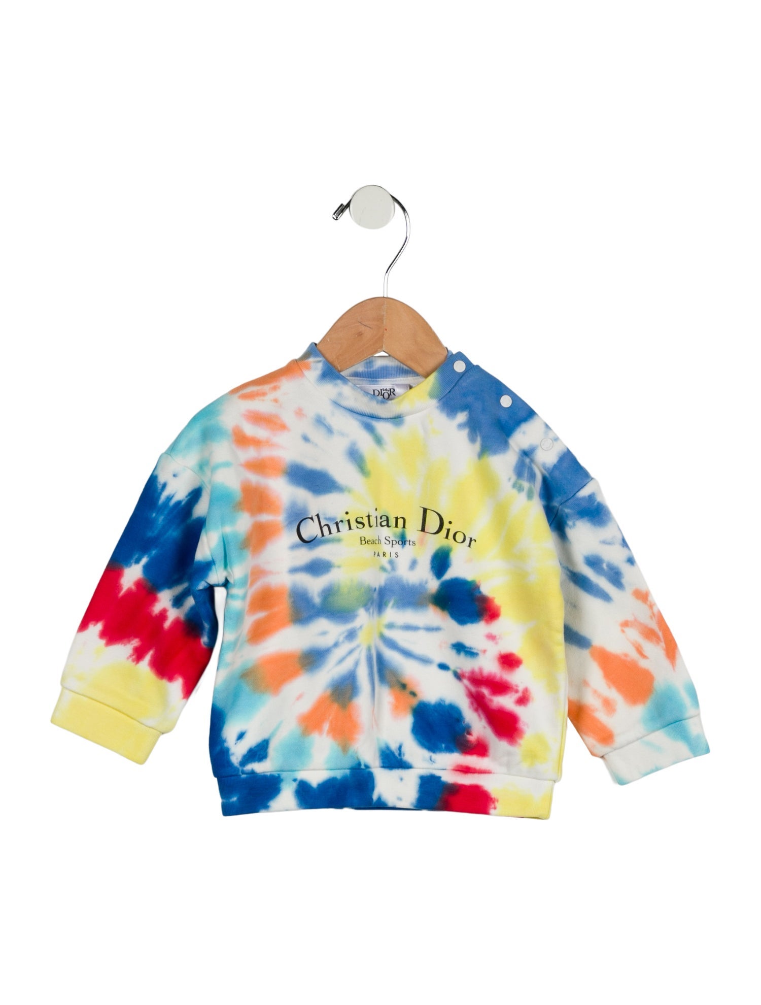 Christian Dior infant girls' multicolored swater