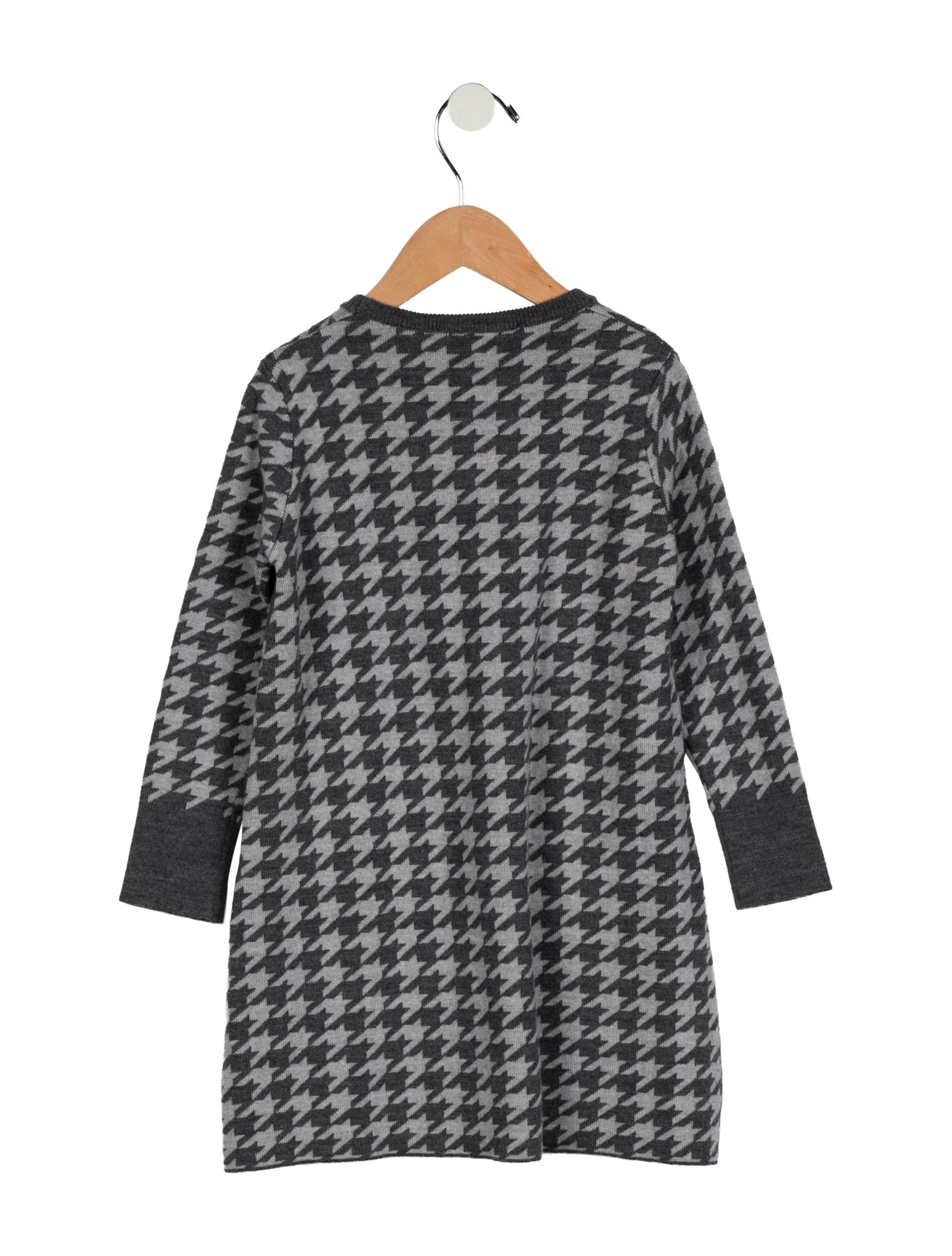 Christian Dior toddler girls; grey dress