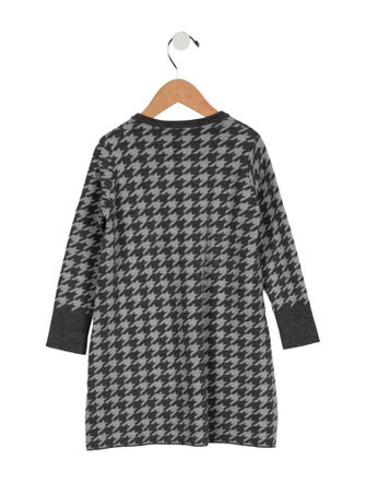 Christian Dior toddler girls; grey dress