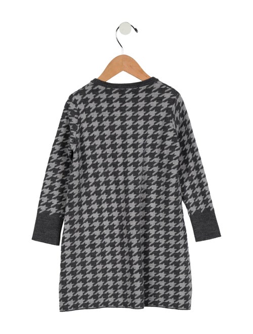 Christian Dior toddler girls; grey dress