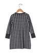 Christian Dior toddler girls; grey dress