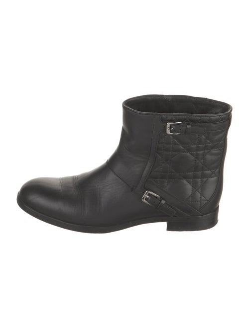 Christian Dior City Cannage Moto boot Cannage Pattern Moto Boots