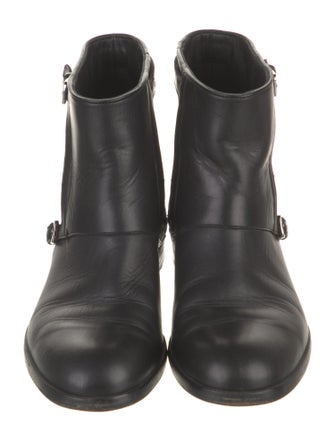 Christian Dior City Cannage Moto boot Cannage Pattern Moto Boots