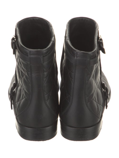 Christian Dior City Cannage Moto boot Cannage Pattern Moto Boots