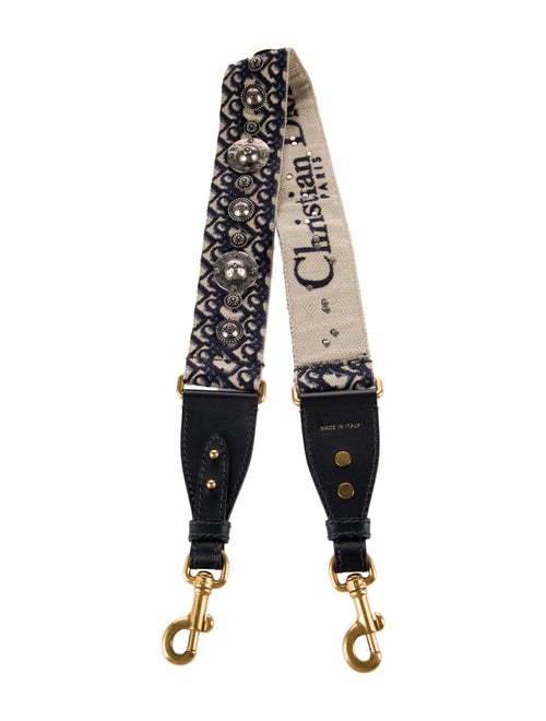 Christian Dior Leather Trim Bag Strap