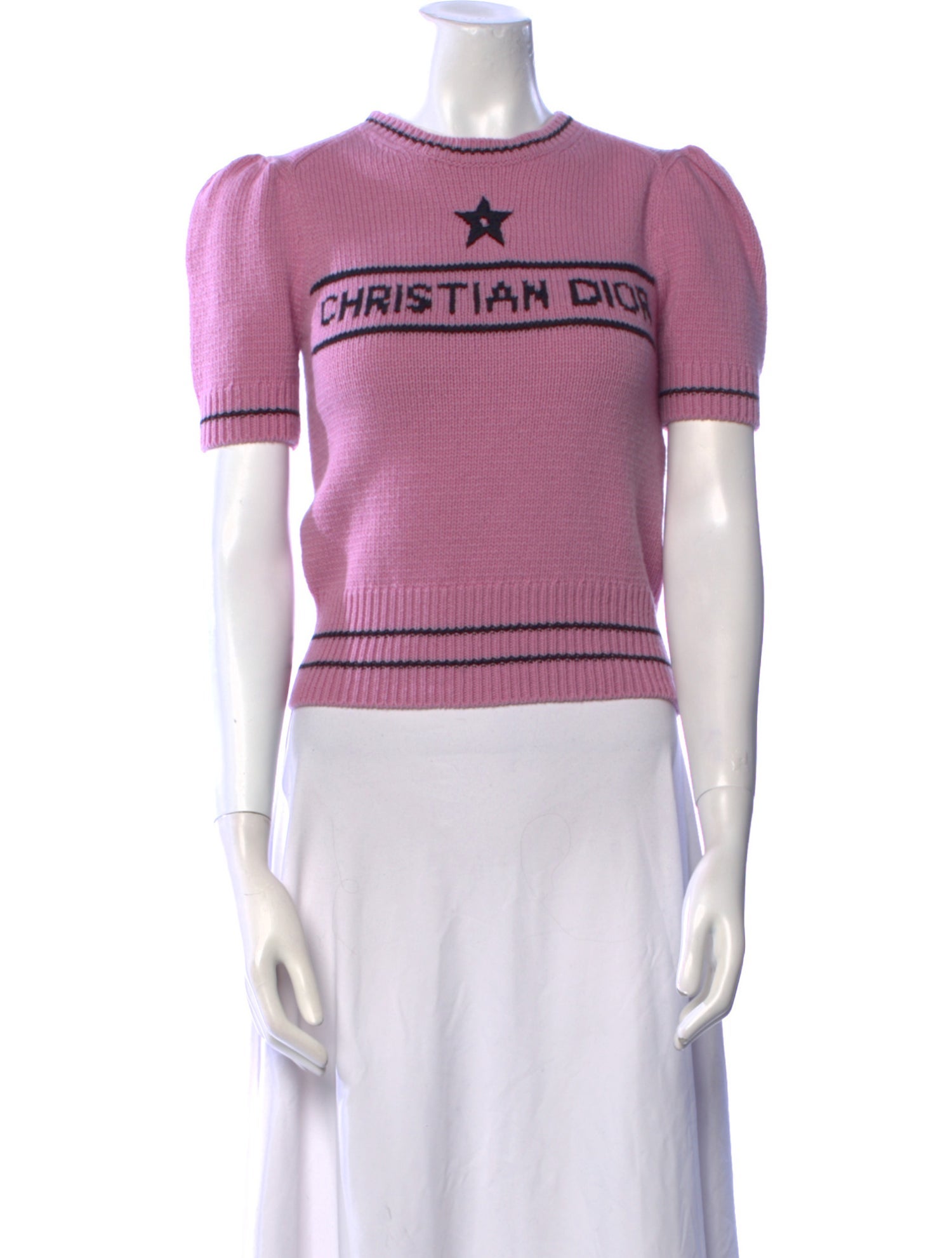 Christian Dior Wool Striped Sweater