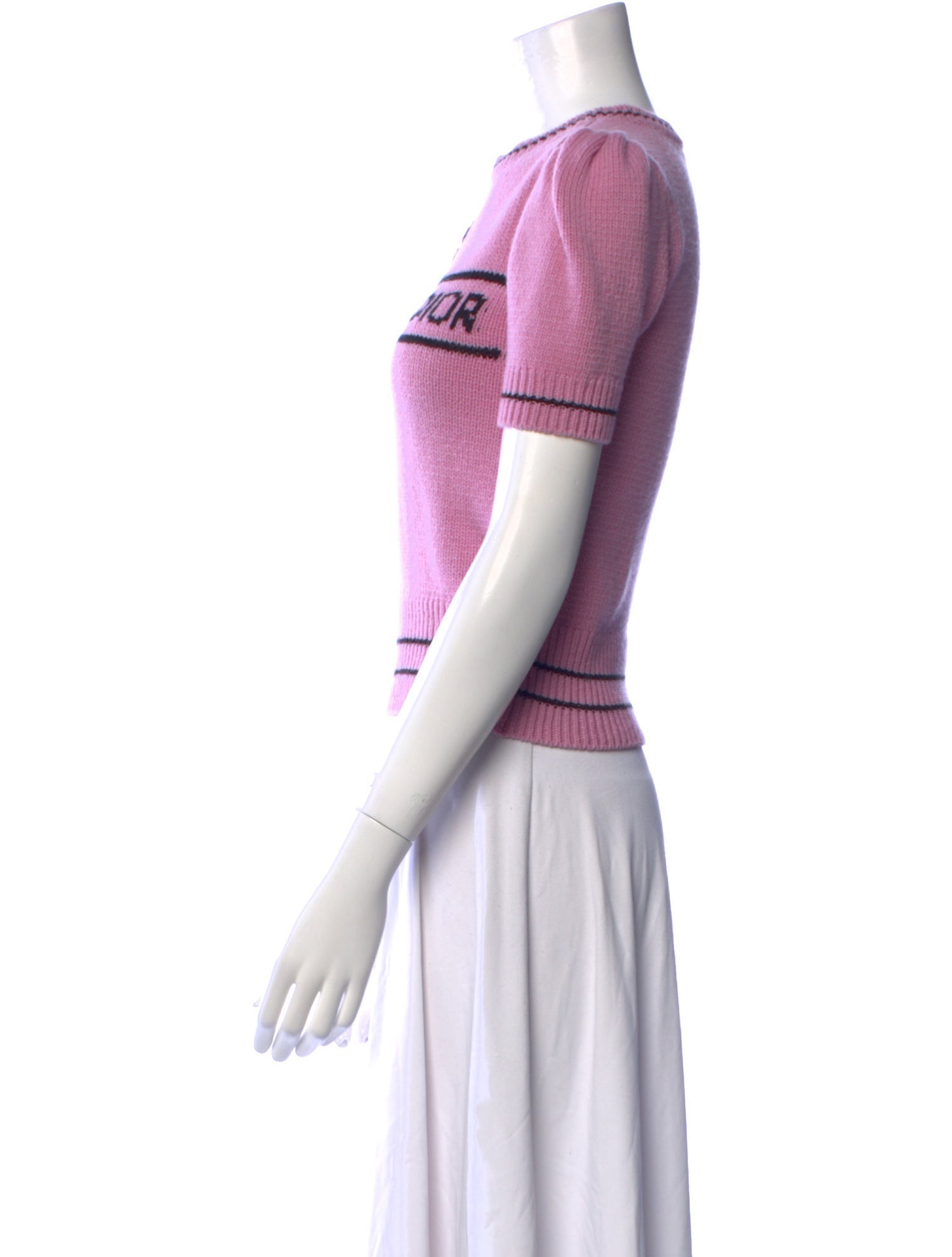 Christian Dior Wool Striped Sweater