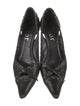 Christian Dior Leather Whipstitch Trim Pumps