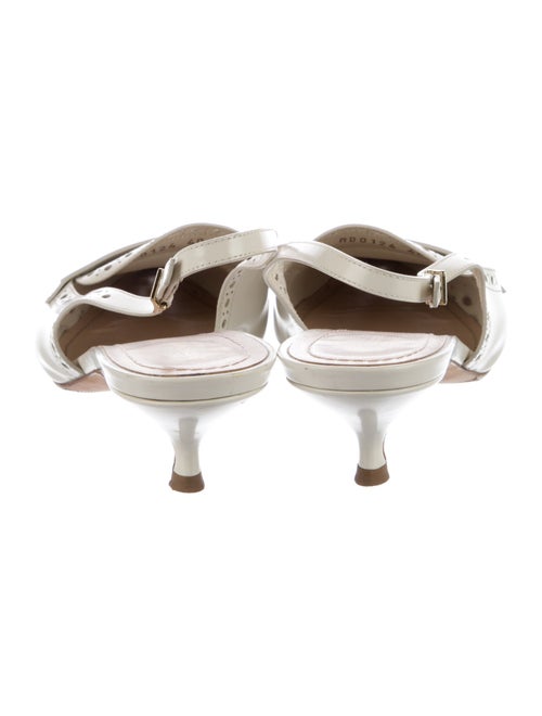 Christian Dior Patent Leather Slingback Pumps