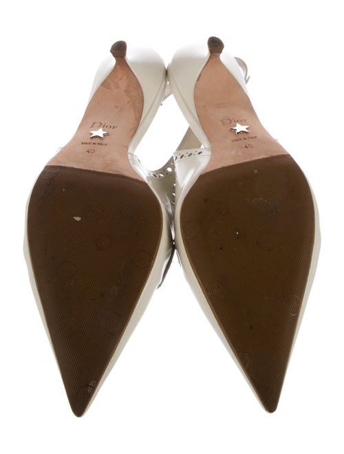 Christian Dior Patent Leather Slingback Pumps