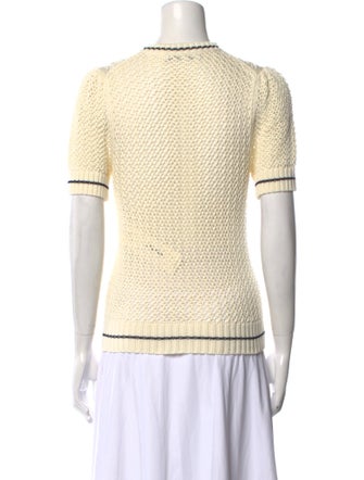 Christian Dior Graphic Print Crew Neck Sweater