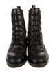 Christian Dior Diorunit Leather Combat Boots