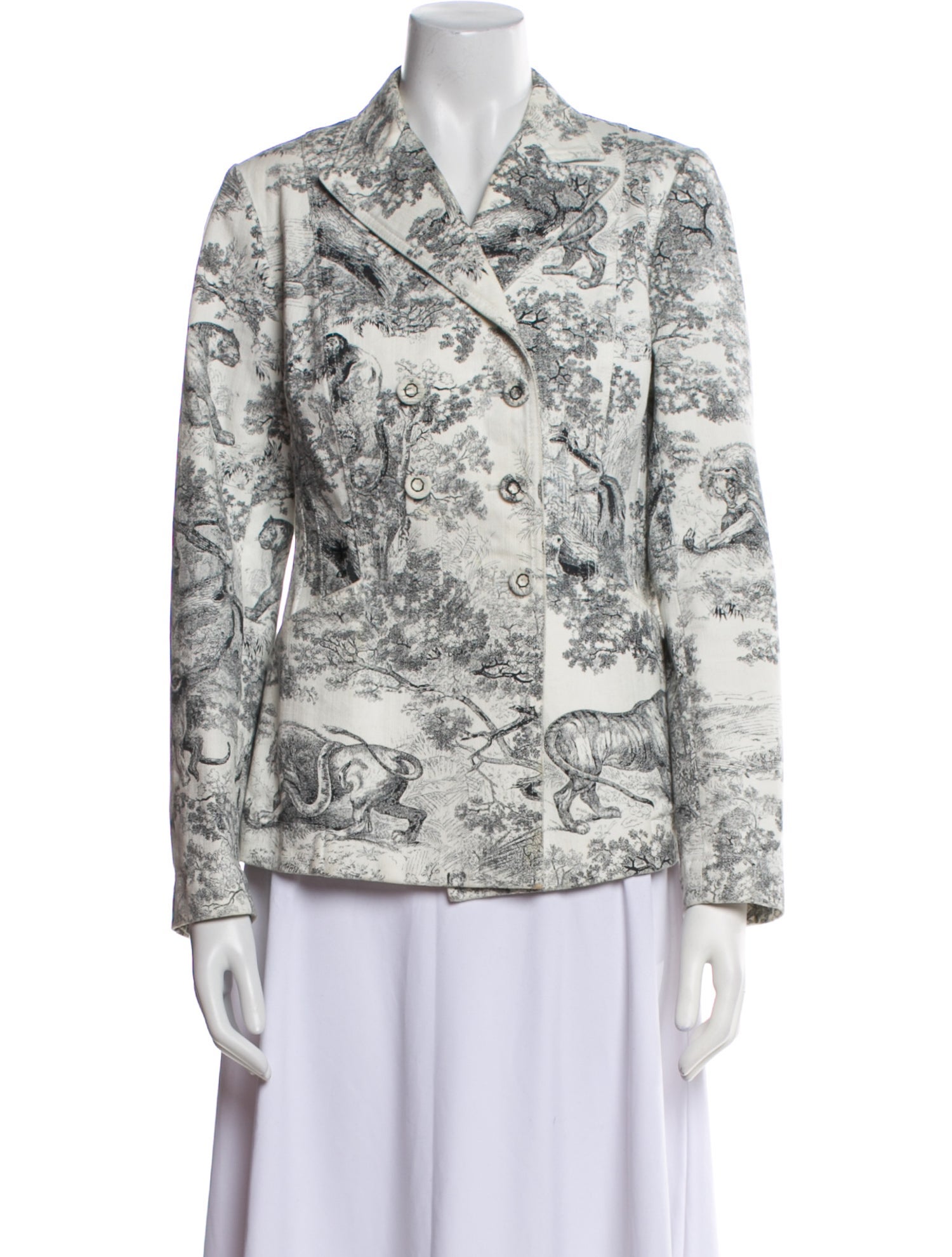 Christian Dior Printed Blazer
