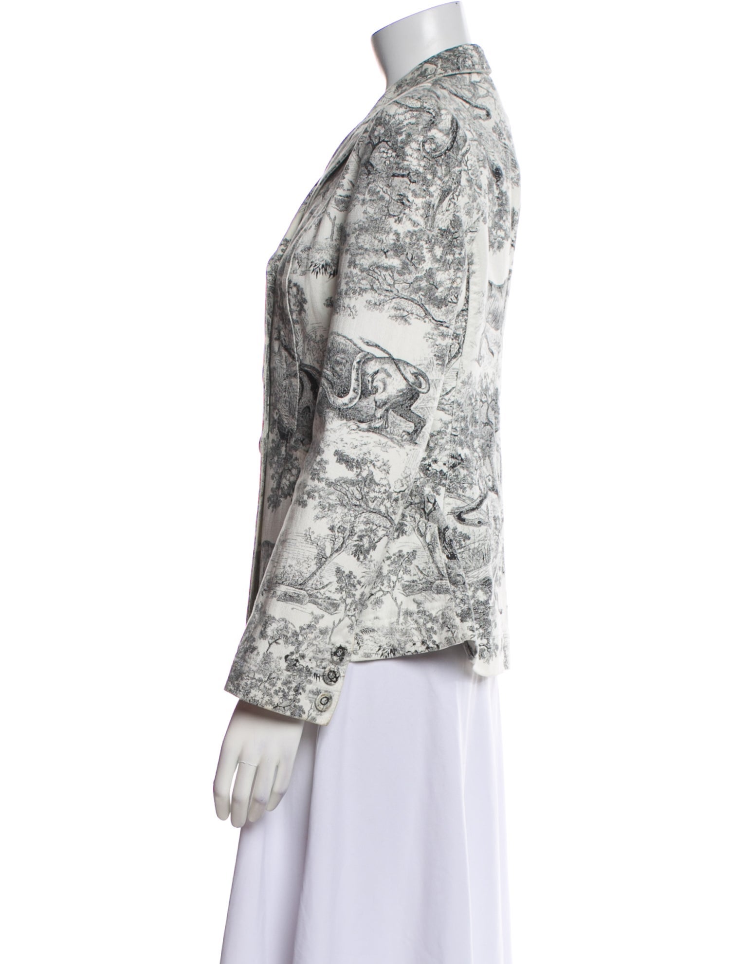 Christian Dior Printed Blazer