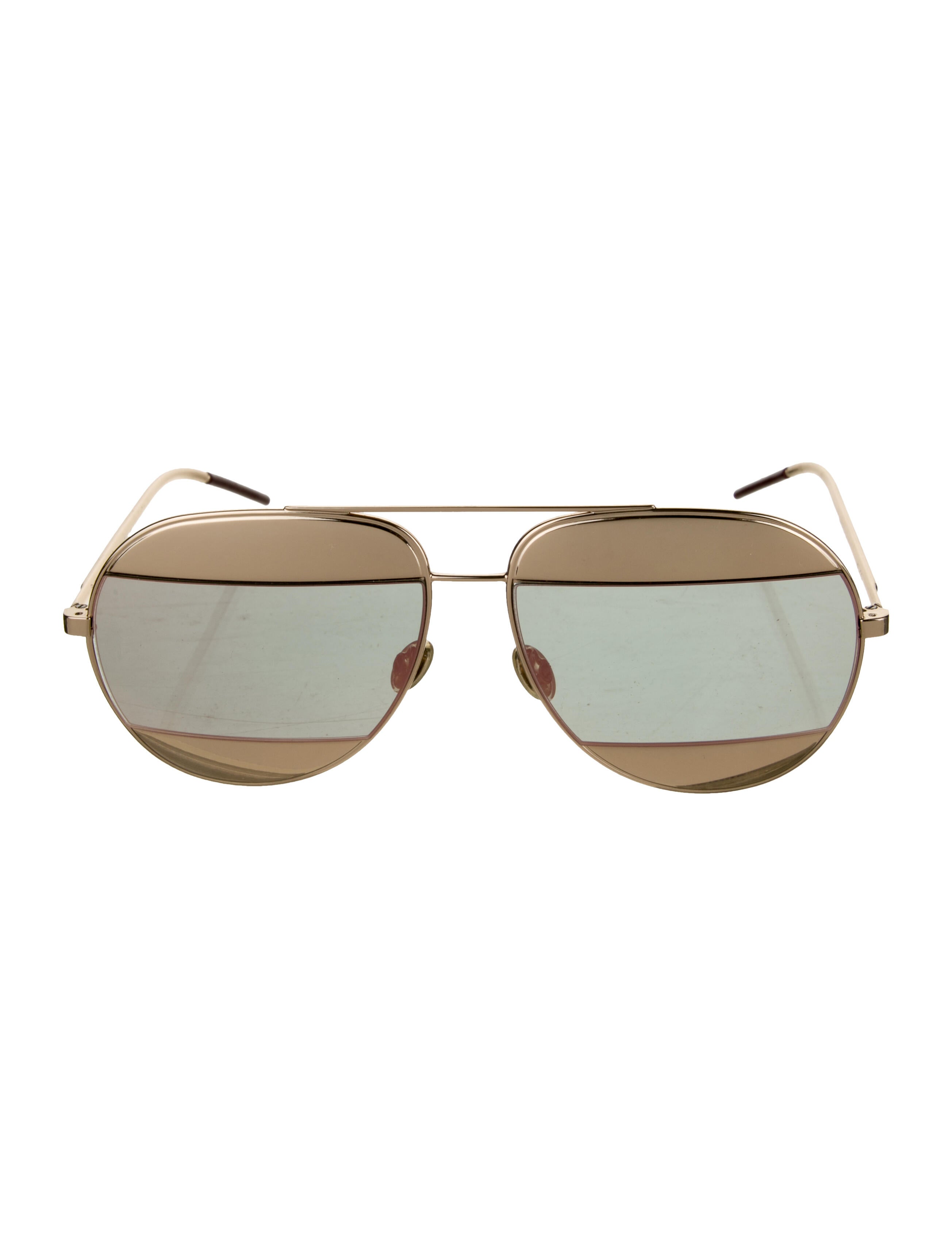 Christian Dior Split 1 Aviator Sunglasses