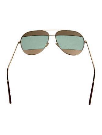 Christian Dior Split 1 Aviator Sunglasses